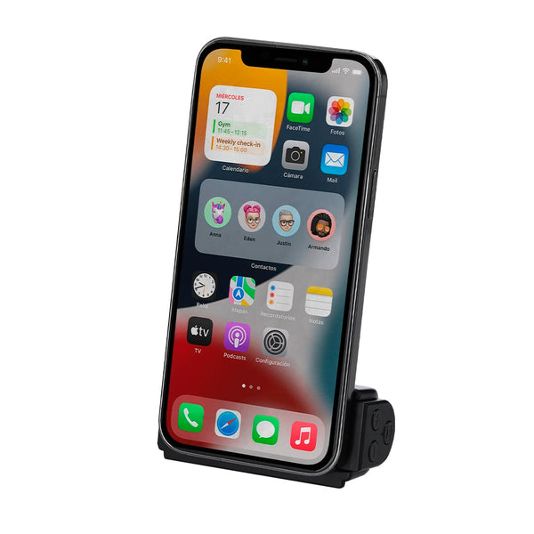 Telecomando Fotocamera Cedria nero - personalizzabile con logo
