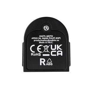 Telecomando Fotocamera Cedria nero - personalizzabile con logo