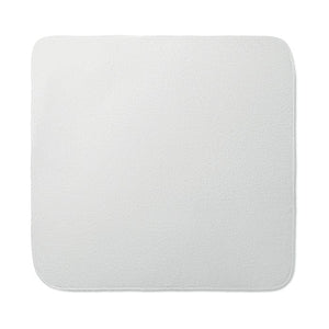 Telo in cotone con cappuccio Bianco - personalizzabile con logo