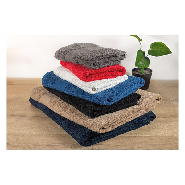 Telo in cotone org. 180x100 - personalizzabile con logo