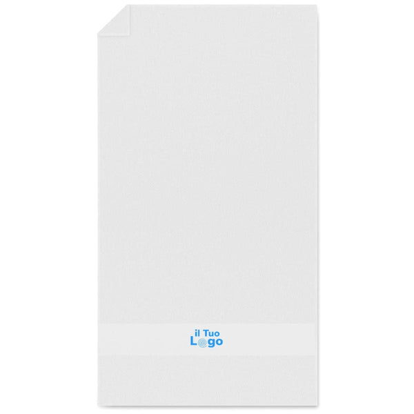 Telo in cotone organico 50x30cm - personalizzabile con logo