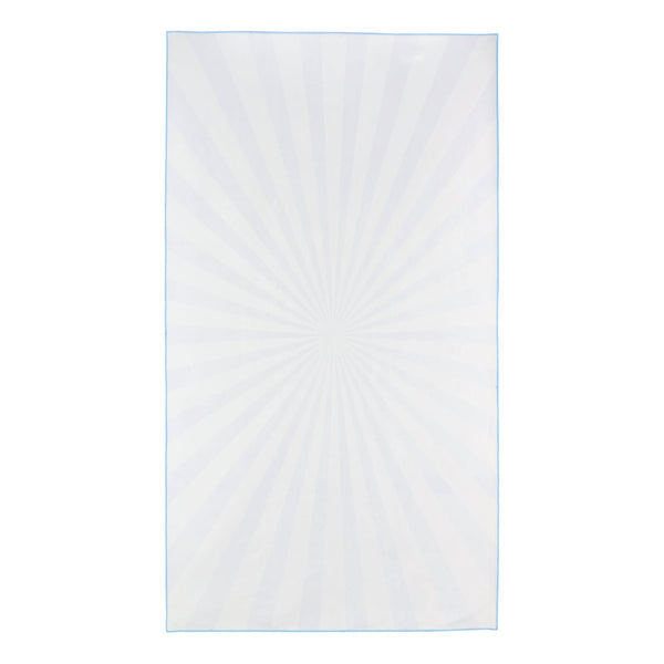 Telo mare asciugatura rapida in R-PET 100×180 cm, sublimazione - personalizzabile con logo