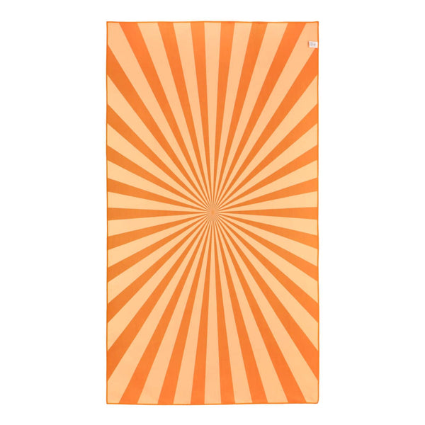 Telo mare asciugatura rapida in R-PET 100×180 cm, sublimazione - personalizzabile con logo