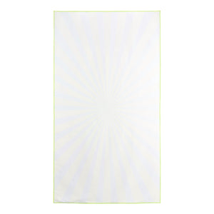 Telo mare asciugatura rapida in R-PET 100×180 cm, sublimazione - personalizzabile con logo