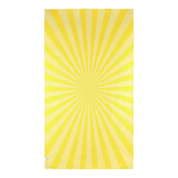 Telo mare asciugatura rapida in R-PET 100×180 cm, sublimazione - personalizzabile con logo
