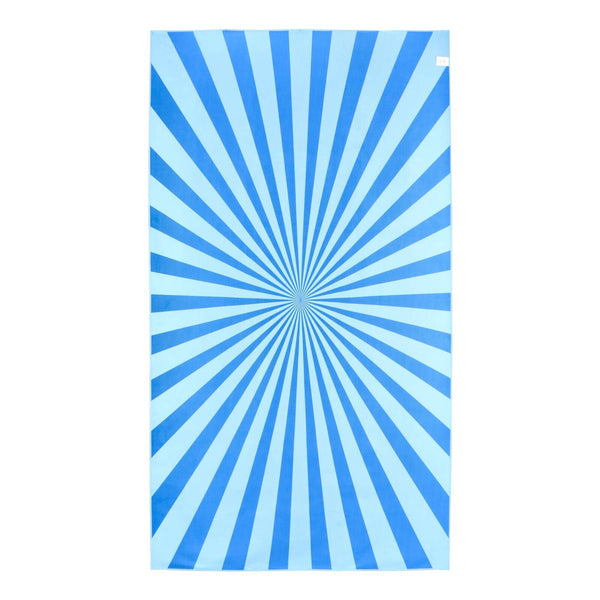 Telo mare asciugatura rapida in R-PET 100×180 cm, sublimazione - personalizzabile con logo