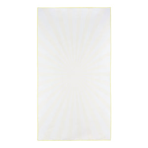 Telo mare asciugatura rapida in R-PET 100×180 cm, sublimazione - personalizzabile con logo
