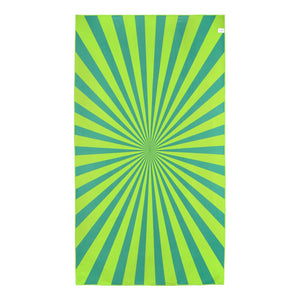 Telo mare asciugatura rapida in R-PET 100×180 cm, sublimazione - personalizzabile con logo