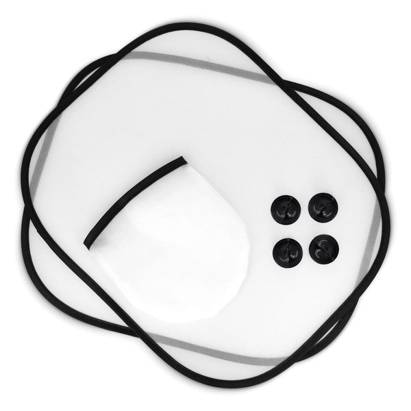 Tende parasole per finestrini auto set di 2 pz Bianco - personalizzabile con logo