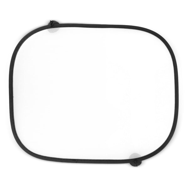 Tende parasole per finestrini auto set di 2 pz Bianco - personalizzabile con logo