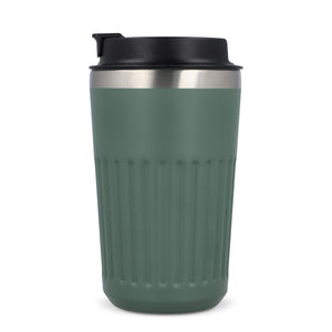 Termo caffè da asporto in acciaio inossidabile riciclato 400 ml - personalizzabile con logo