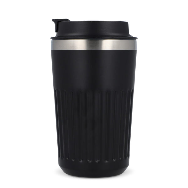 Termo caffè da asporto in acciaio inossidabile riciclato 400 ml - personalizzabile con logo