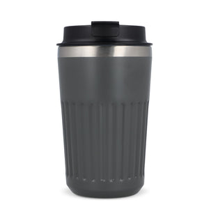 Termo caffè da asporto in acciaio inossidabile riciclato 400 ml - personalizzabile con logo