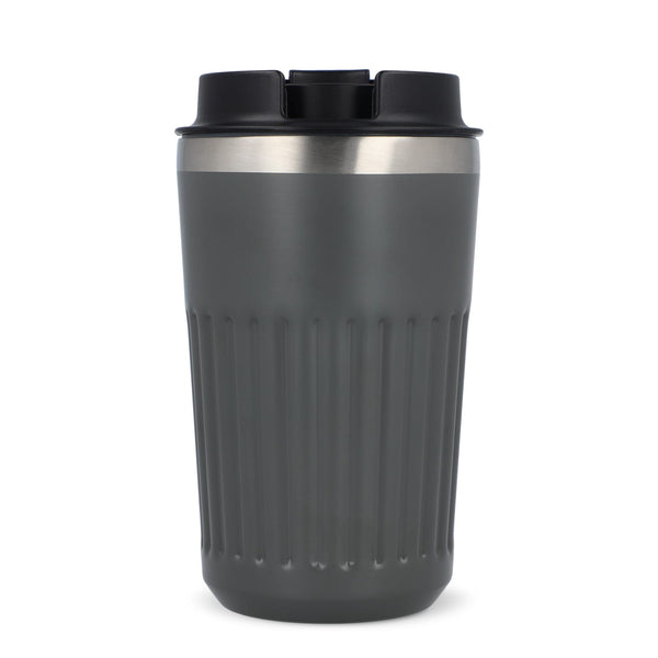 Termo caffè da asporto in acciaio inossidabile riciclato 400 ml - personalizzabile con logo