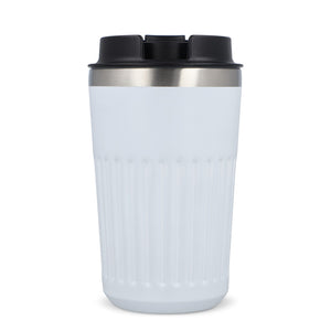 Termo caffè da asporto in acciaio inossidabile riciclato 400 ml - personalizzabile con logo