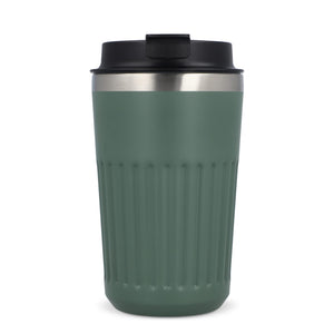 Termo caffè da asporto in acciaio inossidabile riciclato 400 ml - personalizzabile con logo