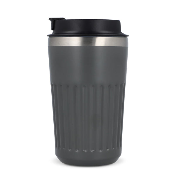 Termo caffè da asporto in acciaio inossidabile riciclato 400 ml - personalizzabile con logo