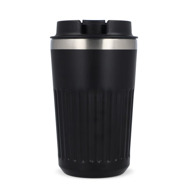 Termo caffè da asporto in acciaio inossidabile riciclato 400 ml - personalizzabile con logo