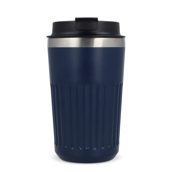 Termo caffè da asporto in acciaio inossidabile riciclato 400 ml - personalizzabile con logo