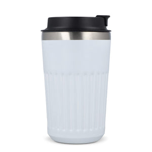 Termo caffè da asporto in acciaio inossidabile riciclato 400 ml - personalizzabile con logo