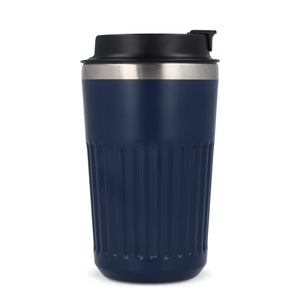 Termo caffè da asporto in acciaio inossidabile riciclato 400 ml - personalizzabile con logo