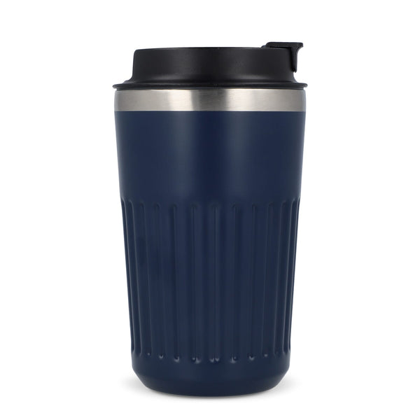 Termo caffè da asporto in acciaio inossidabile riciclato 400 ml - personalizzabile con logo