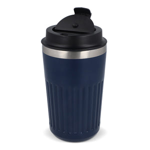 Termo caffè da asporto in acciaio inossidabile riciclato 400 ml - personalizzabile con logo