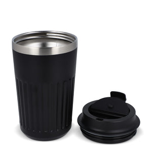 Termo caffè da asporto in acciaio inossidabile riciclato 400 ml - personalizzabile con logo