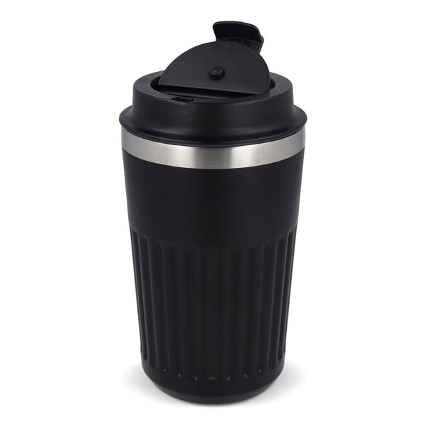 Termo caffè da asporto in acciaio inossidabile riciclato 400 ml - personalizzabile con logo