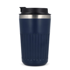 Termo caffè da asporto in acciaio inossidabile riciclato 400 ml - personalizzabile con logo