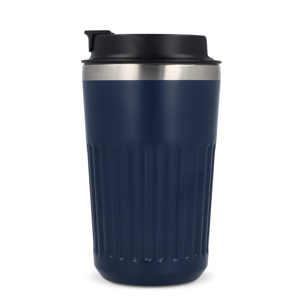Termo caffè da asporto in acciaio inossidabile riciclato 400 ml - personalizzabile con logo