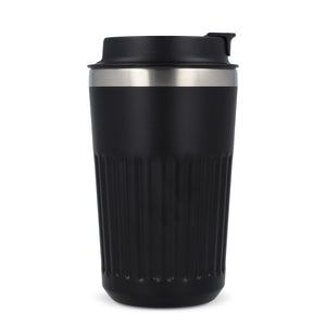 Termo caffè da asporto in acciaio inossidabile riciclato 400 ml - personalizzabile con logo