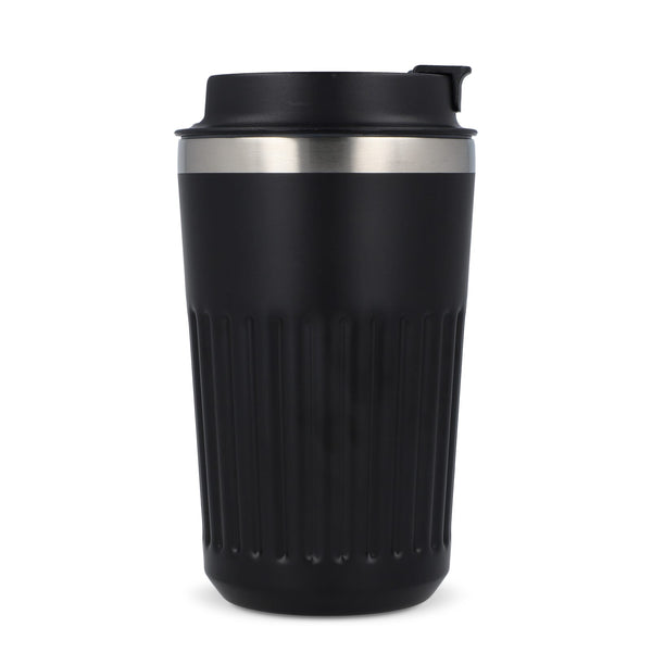 Termo caffè da asporto in acciaio inossidabile riciclato 400 ml - personalizzabile con logo
