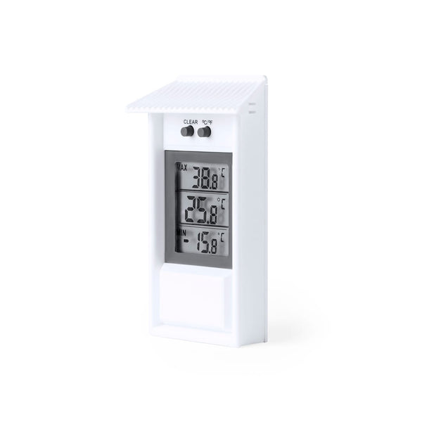 Termometro Dreax bianco - personalizzabile con logo