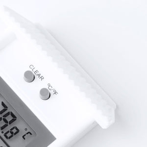 Termometro Dreax bianco - personalizzabile con logo