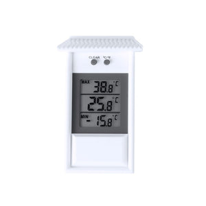 Termometro Dreax bianco - personalizzabile con logo