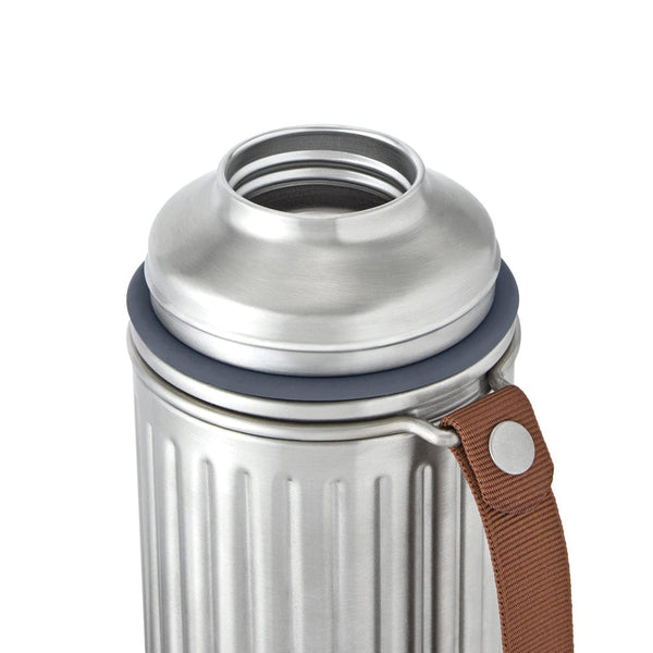 Termos Duo Explorer Black+Blum 1L grigio - personalizzabile con logo