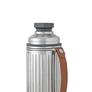 Termos Duo Explorer Black+Blum 1L grigio - personalizzabile con logo
