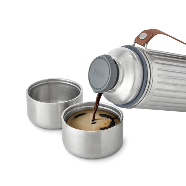 Termos Duo Explorer Black+Blum 1L grigio - personalizzabile con logo