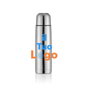 Termos in acciaio inossidabile colorato - personalizzabile con logo