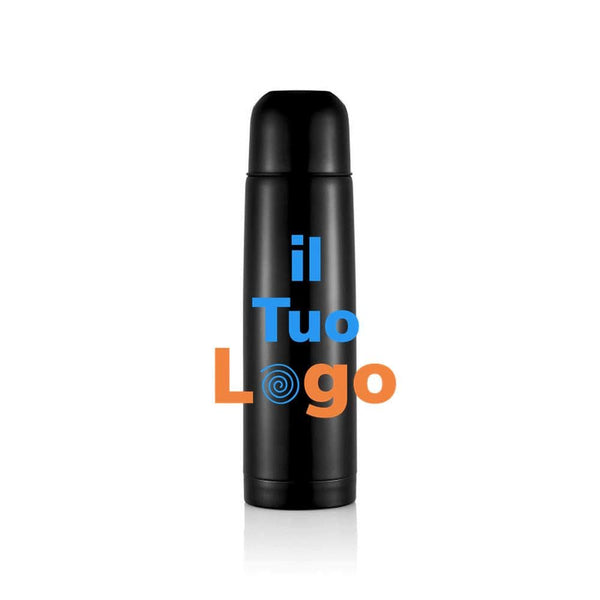 Termos in acciaio inossidabile colorato - personalizzabile con logo