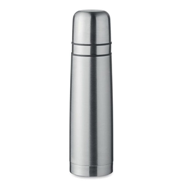 Thermos a doppio strato 750ml Color argento - personalizzabile con logo