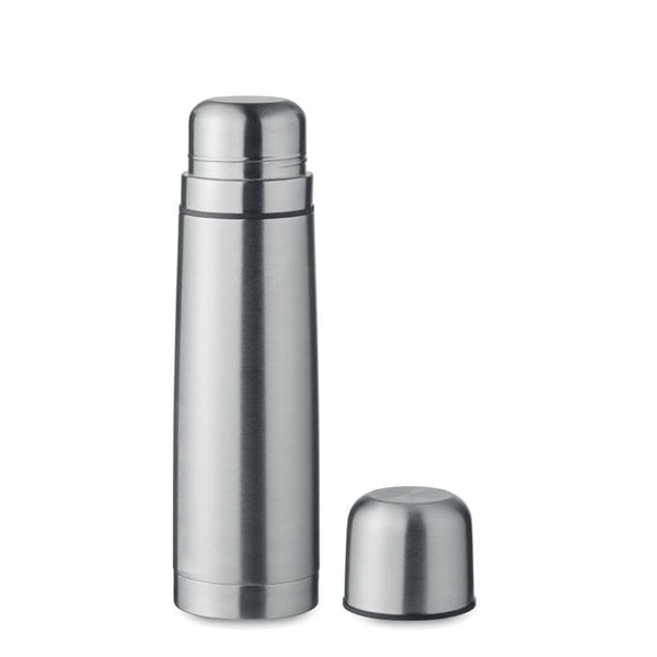 Thermos a doppio strato 750ml Color argento - personalizzabile con logo