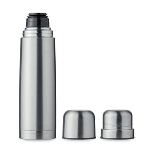 Thermos a doppio strato 750ml Color argento - personalizzabile con logo