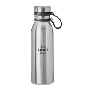 Thermos da 600ml color argento - personalizzabile con logo