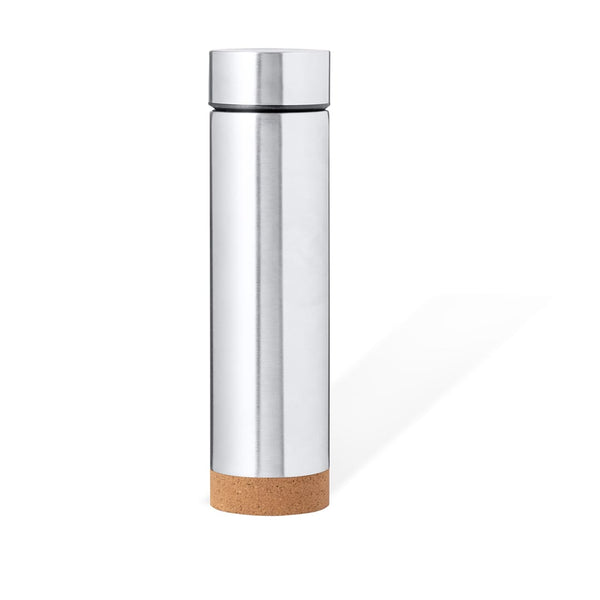 Thermos Dantek color argento - personalizzabile con logo