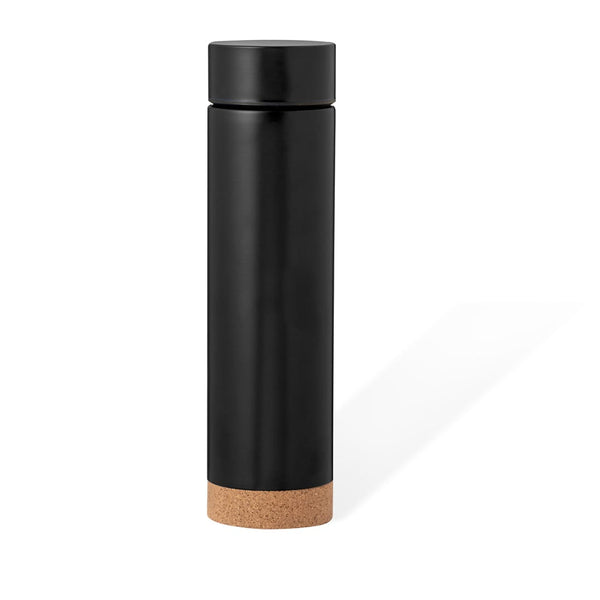 Thermos Dantek nero - personalizzabile con logo