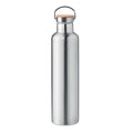 Thermos doppio strato 1L color argento - personalizzabile con logo