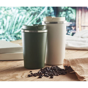 Thermos doppio strato 350 ml in acciaio inossidabile - personalizzabile con logo