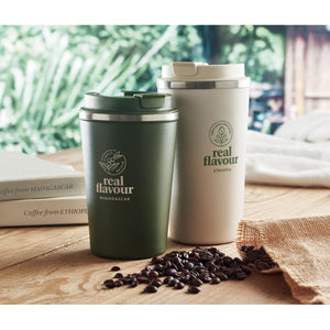 Thermos doppio strato 350 ml in acciaio inossidabile - personalizzabile con logo